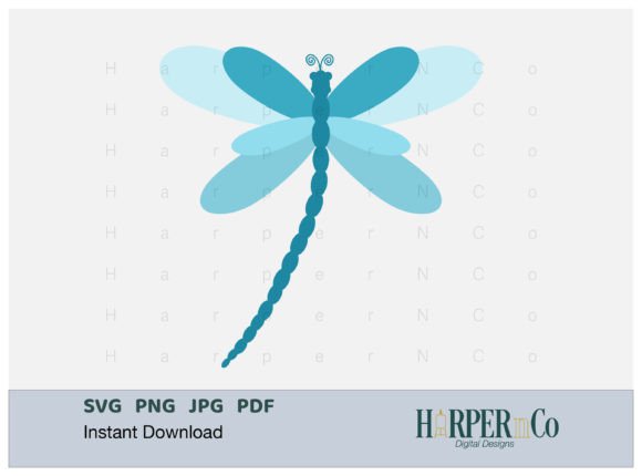 Download Dragonfly 2 SVG PNG Cut EPS File - Premium Resources