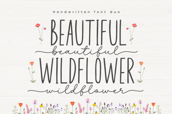 Download Beautiful Wildflower Duo - Wild Collection