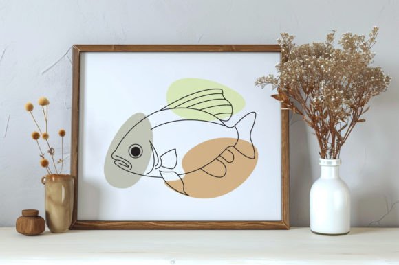 Download Fish One Line Vector Sketch Art Drawing - Drawing Collection