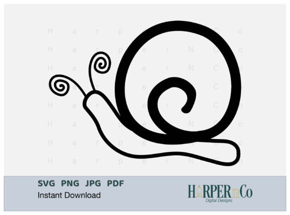 Download Snail Outline SVG PNG Cut EPS File - Premium Resources