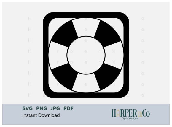 Download Lifesaver Outline SVG PNG Cut EPS File - Premium Resources